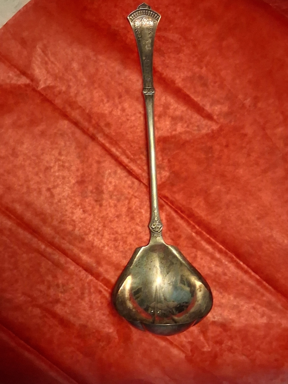 Rogers And Bros. Silver Plate A1 13" Antique Soup Ladle